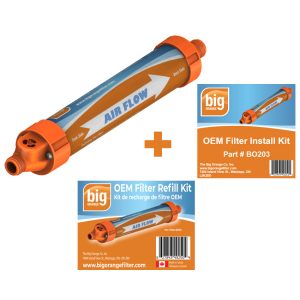 Big Orange OEM Filter Bundle With Installation Kit