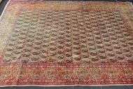 Persian Rug Dye Bleed Repaired Before