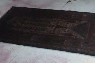 Prayer Rug Before Cleaning