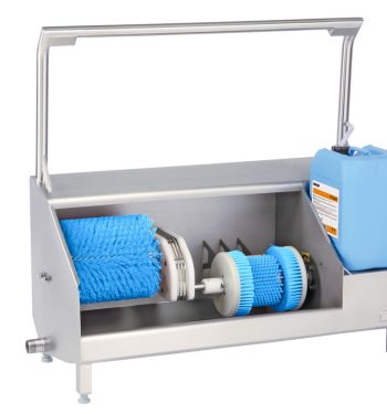Duo Reiniger Typ 23840 mit blaue Bürsten | Duo cleaner type 23840 with blue Brushes