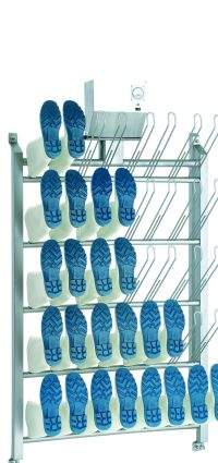 Stiefel- und Clogtrocknungspaneel | Wall-mounted drying panel for boots and clogs Stiefel- und Clogtrocknungspaneel | Wall-mounted drying panel for boots and clogs