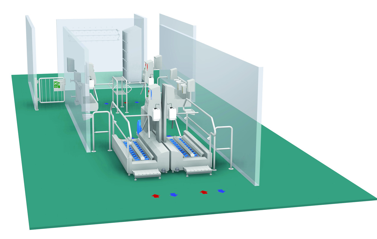 ITEC_Hygiene entrance 3D-graphic