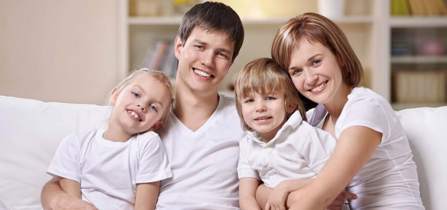 family-inside-home-fha-refinancing-texas