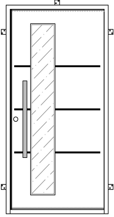 Avery Iron Pivot Door Avery Iron Pivot Door