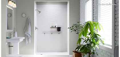 Walk-In Baths and Showers a walk=in shower